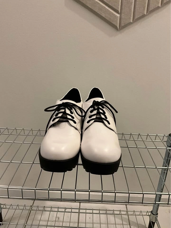 White Platform Shoes - photo 2