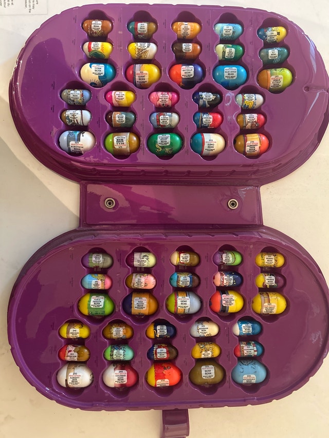 COMPLETED VINTAGE 2002 Mighty Beanz Series 4 Set - 60/60