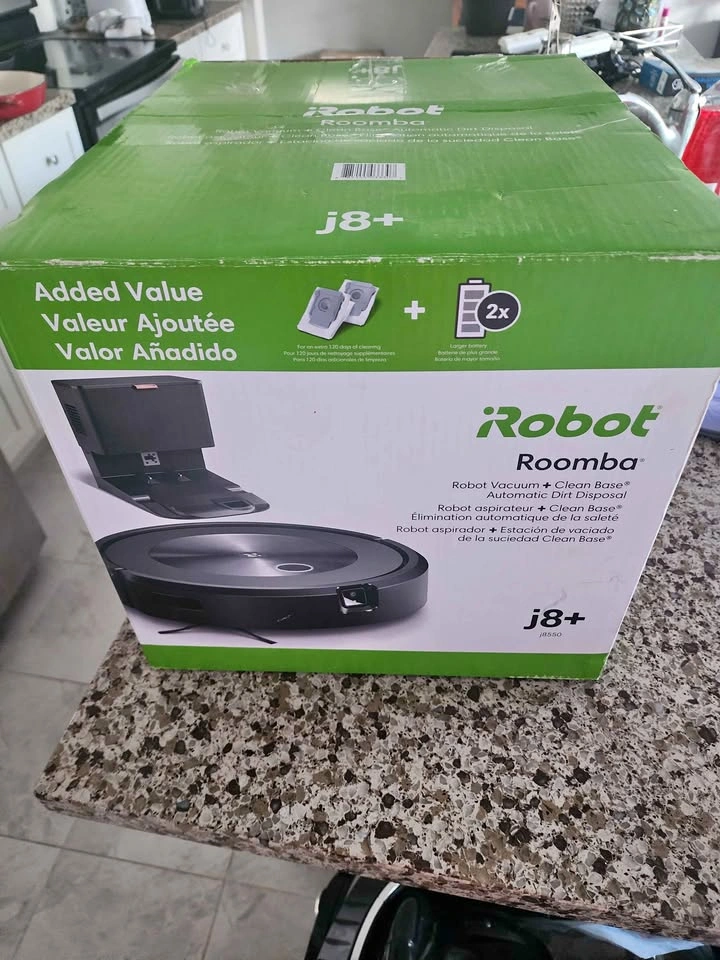 Roomba j8+ robot vacuum