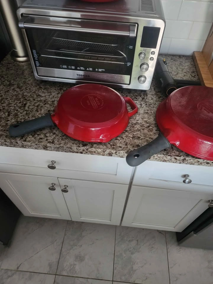 Enamel Cast Iron Skillets - photo 2