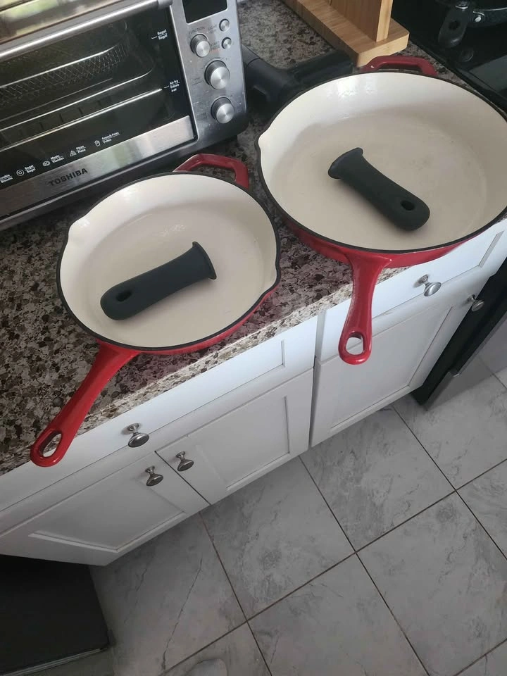 Enamel Cast Iron Skillets - photo 3