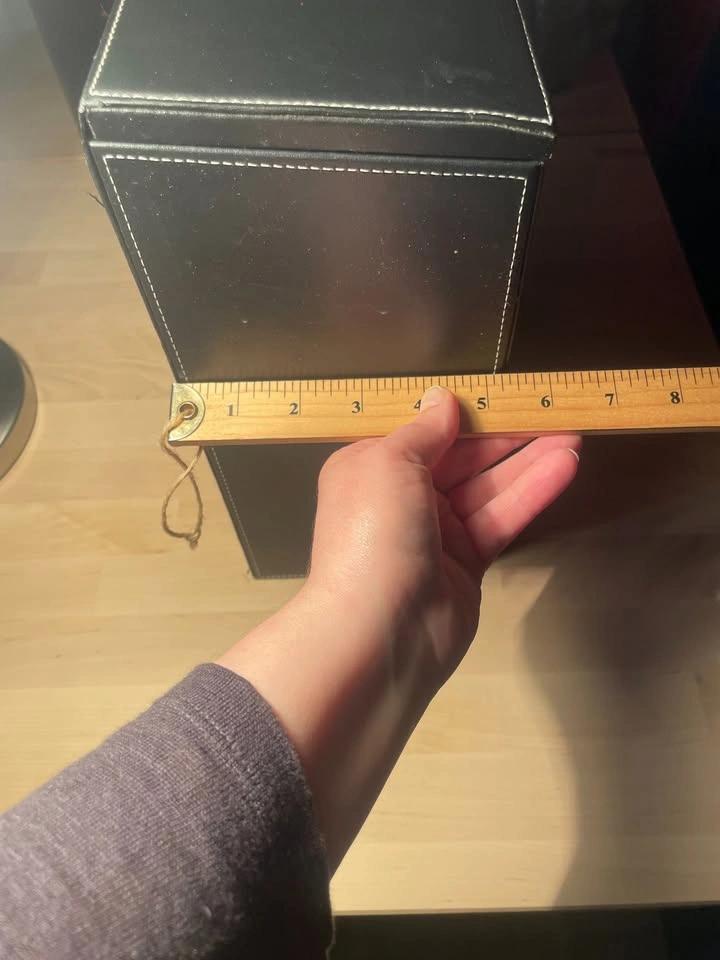 Faux Leather Box Organizer - photo 2
