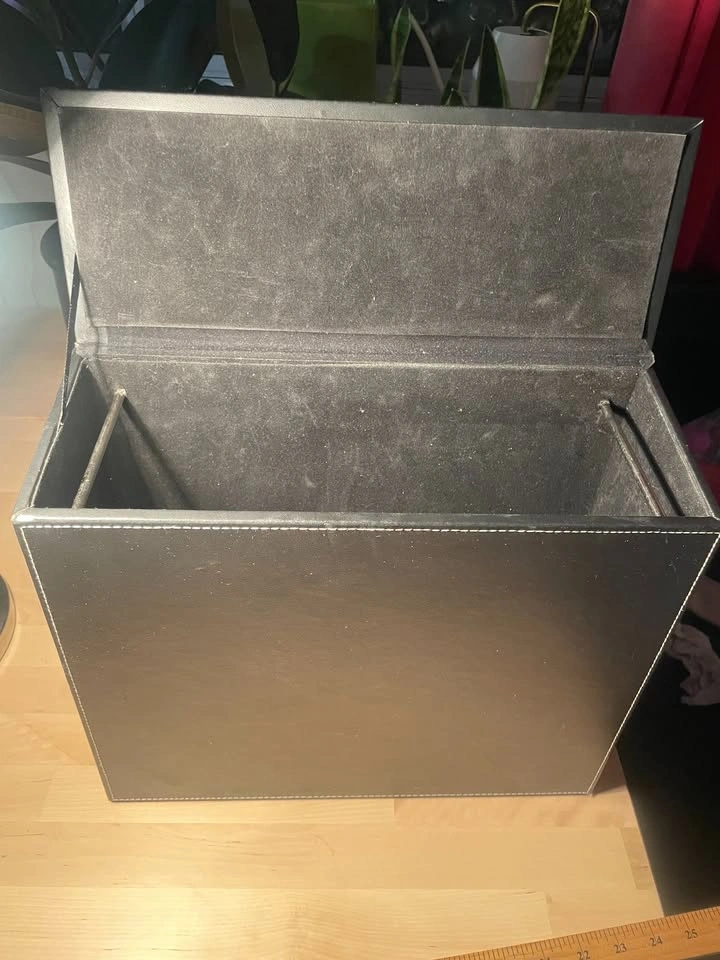 Faux Leather Box Organizer - photo 4
