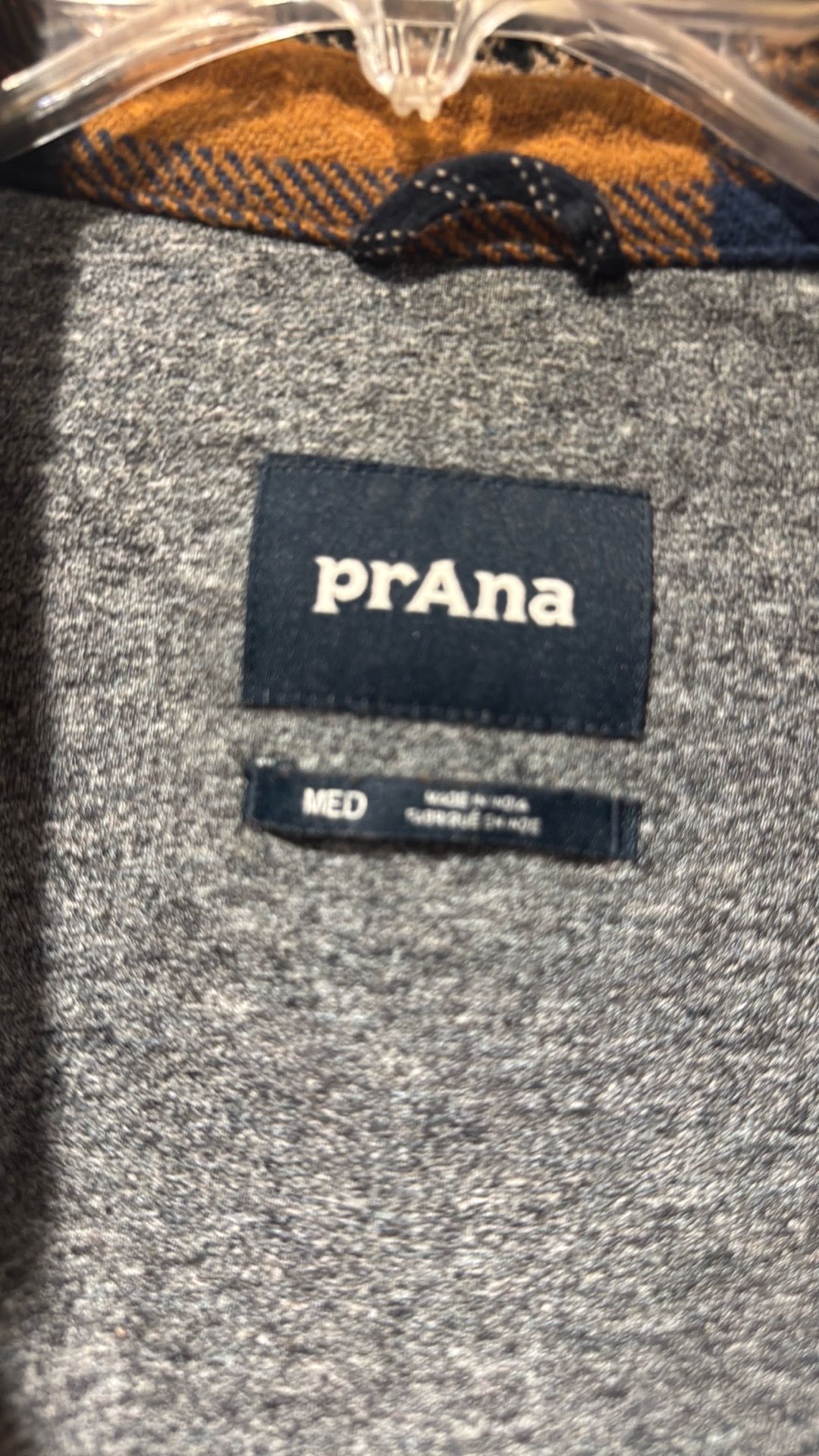 prAna Plaid Flannel Jacket (Medium) – Warm & Stylish Fall Layer - photo 2