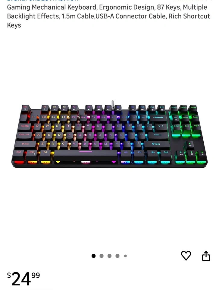 (New) Gaming Mechanical Keyboard