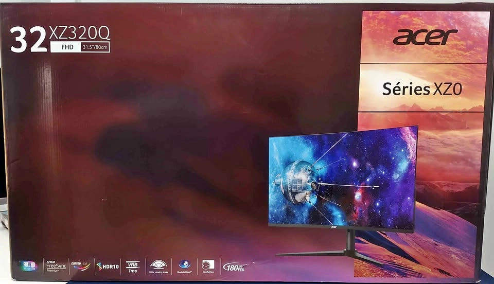 Acer Nitro 32" Curved Gaming Monitor | 180Hz | 1ms | HDR10