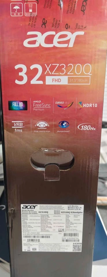 Acer Nitro 32" Curved Gaming Monitor | 180Hz | 1ms | HDR10 - photo 2