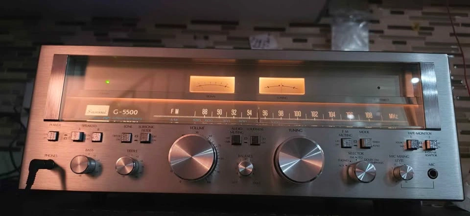 Mint Sansui G-5500 Stereo Receiver - photo 2