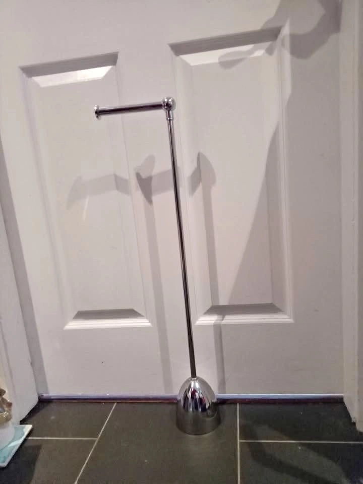 Weighted Standing Toilet Paper Holder