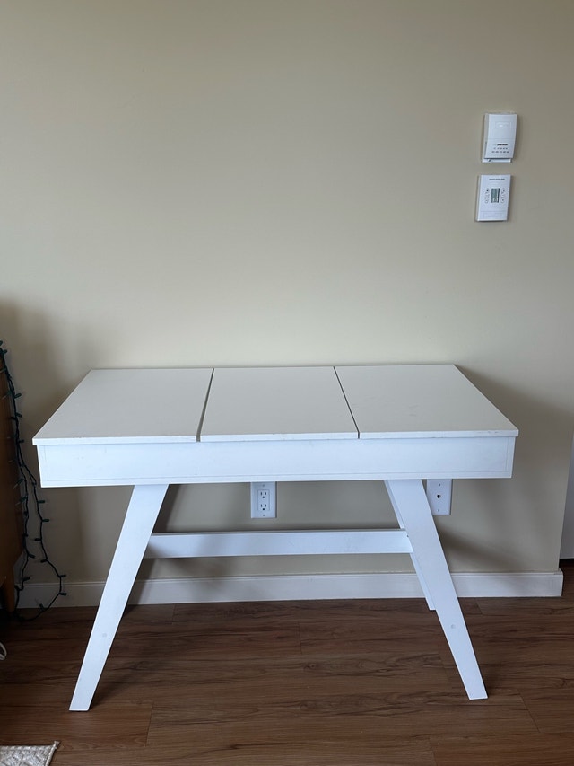 White Vanity Table/ Desk