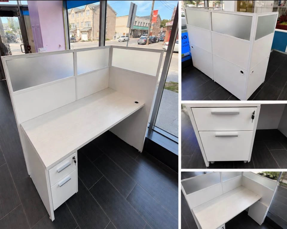 Cubicle System 50% off With Hanging Drawers For 2 Persons