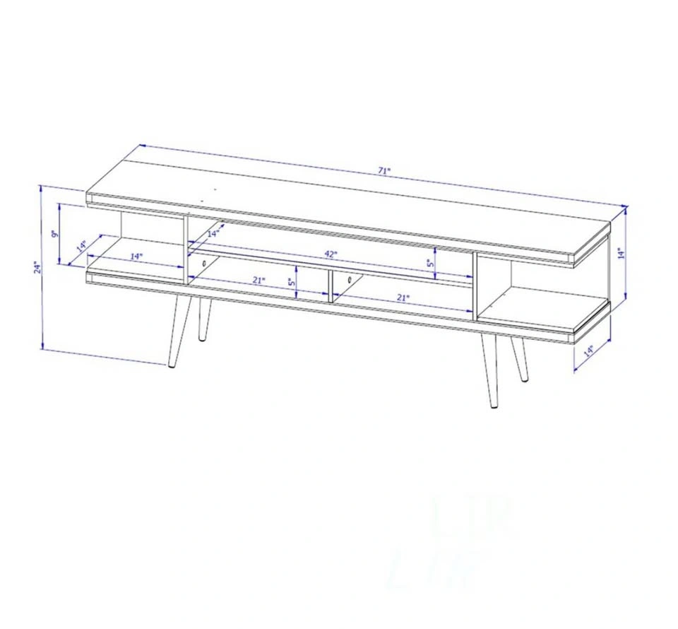 Mid-Century Modern TV Stand - photo 3