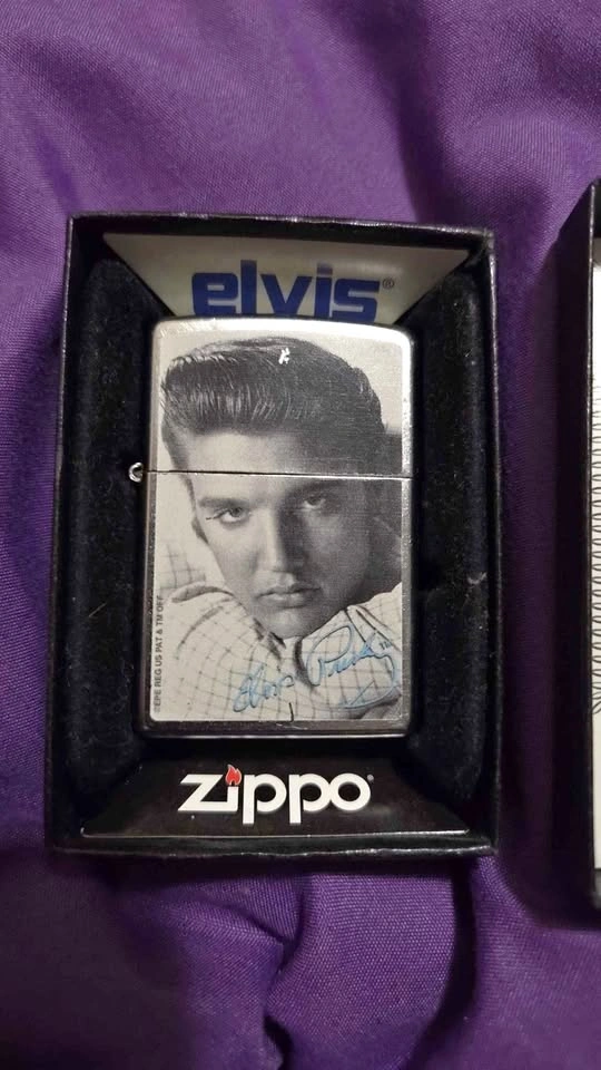 Rare Elvis Presley Zippo Model 28629