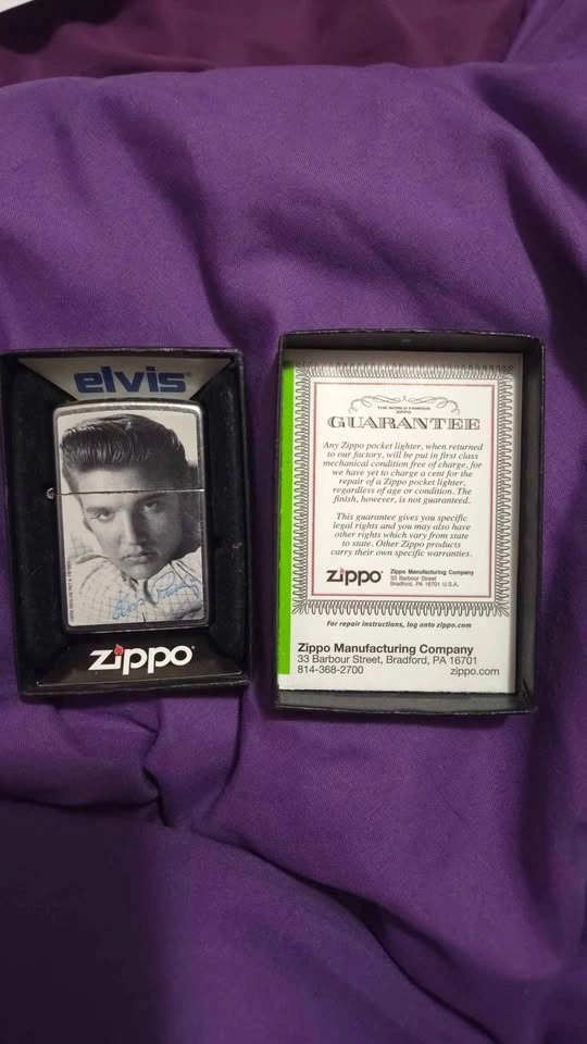Rare Elvis Presley Zippo Model 28629 - photo 2