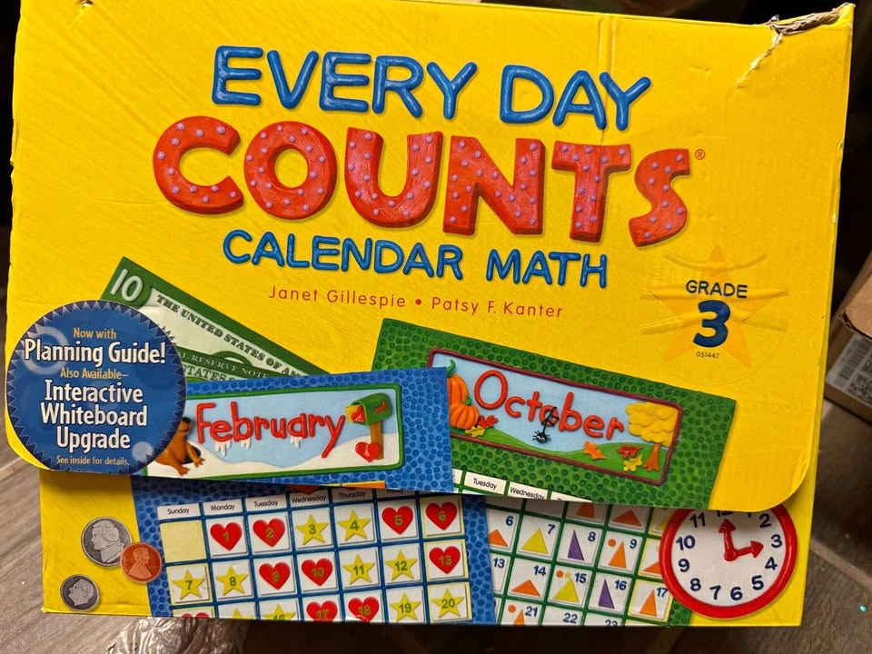Every Day Counts Calendar Math Grade 3 Kit + Teaching Supplies