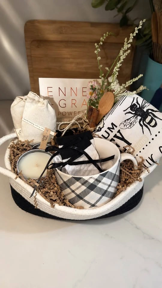 Cozy Self Care Gift Basket / Spa Gift Set – birthday, teacher ap