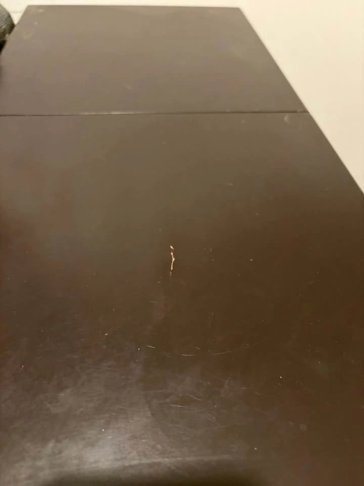 Dark Brown Flip-Top Storage End Table - photo 4