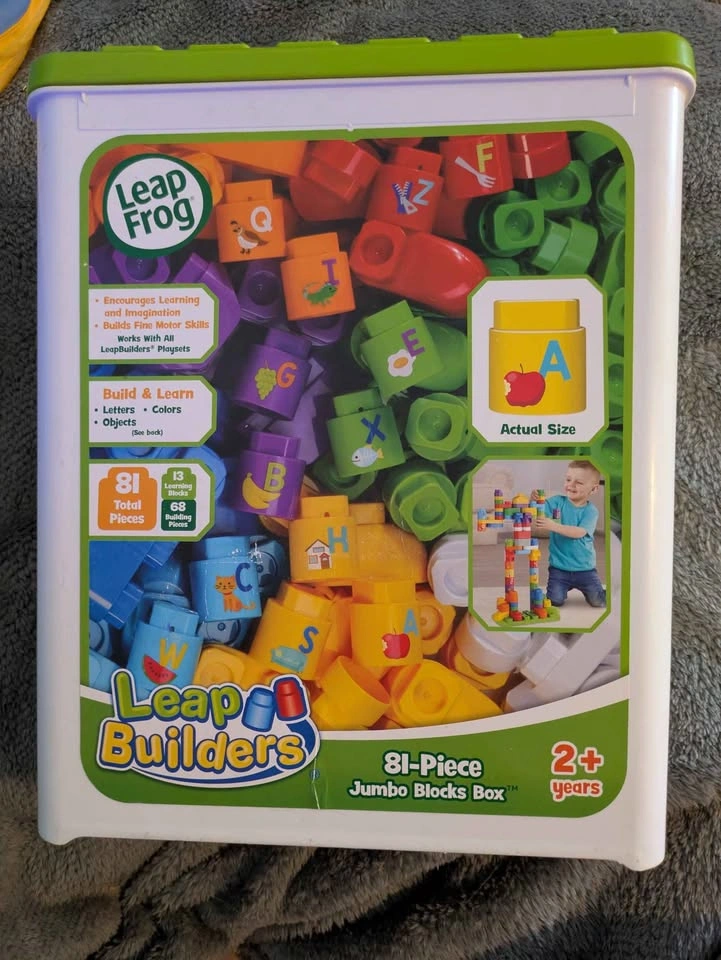 LeapBuilders Blue's Clues Jumbo Blocks x2 - photo 2