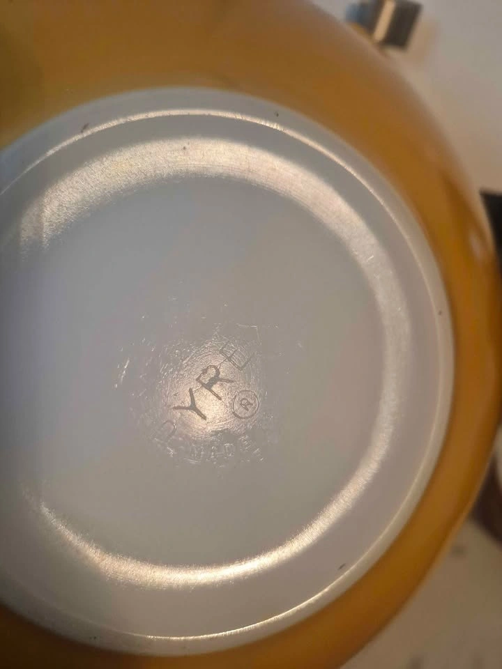 Vintage Pyrex set of 3 mixing bowls - photo 4