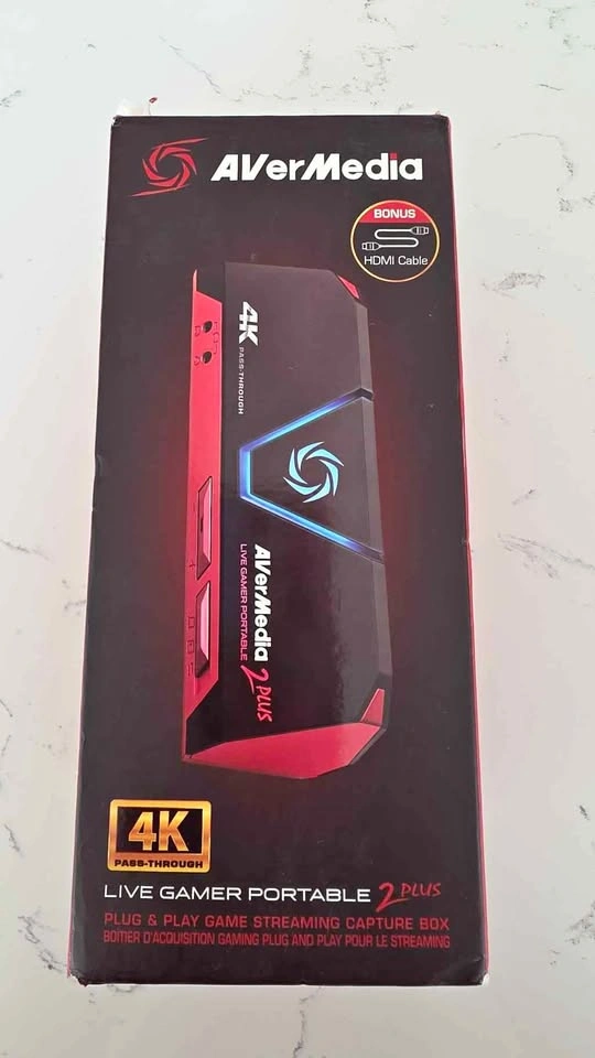 AVerMedia Live Gamer Portable 2 Plus 4K Capture Card
