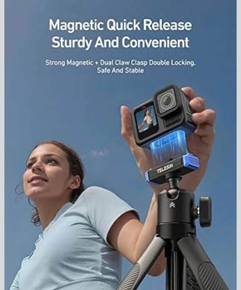 40cm Mini Selfie Stick Tripod for GoPro 13 Action Camera - photo 3