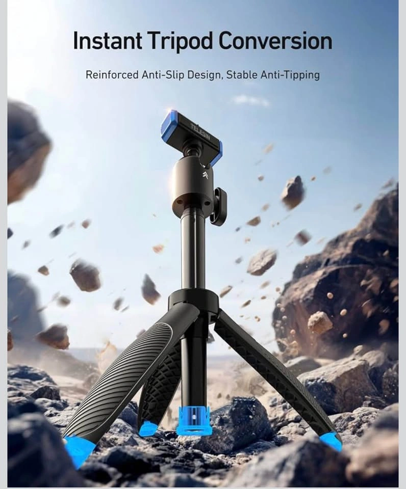 40cm Mini Selfie Stick Tripod for GoPro 13 Action Camera - photo 5
