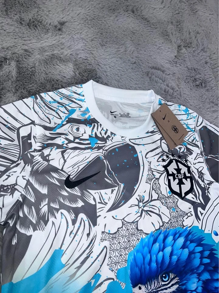 Nike Brazil "Macaw/Parrot" Concept Soccer Jersey - photo 4