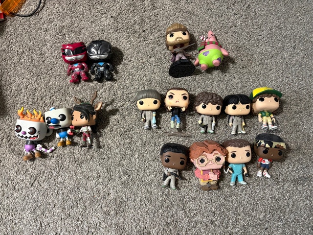 Assorted Funko Pop Figures