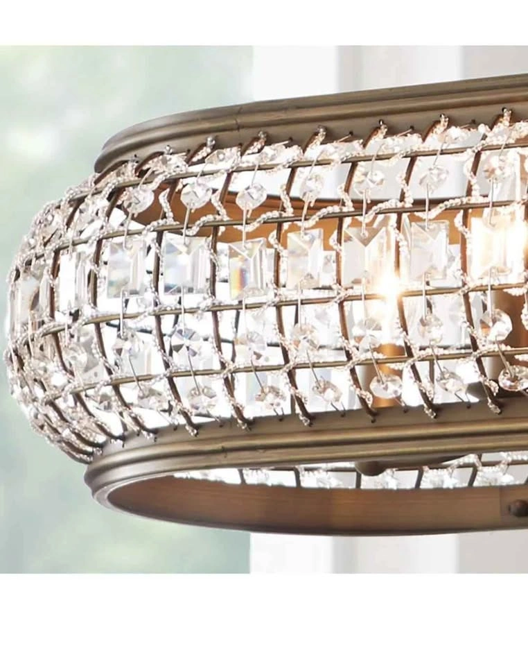 Goldbach 6-Light Brass Island Pendant - photo 2
