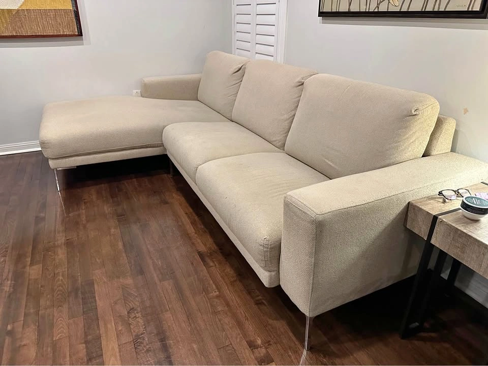 Left-Facing Sectional Sofa