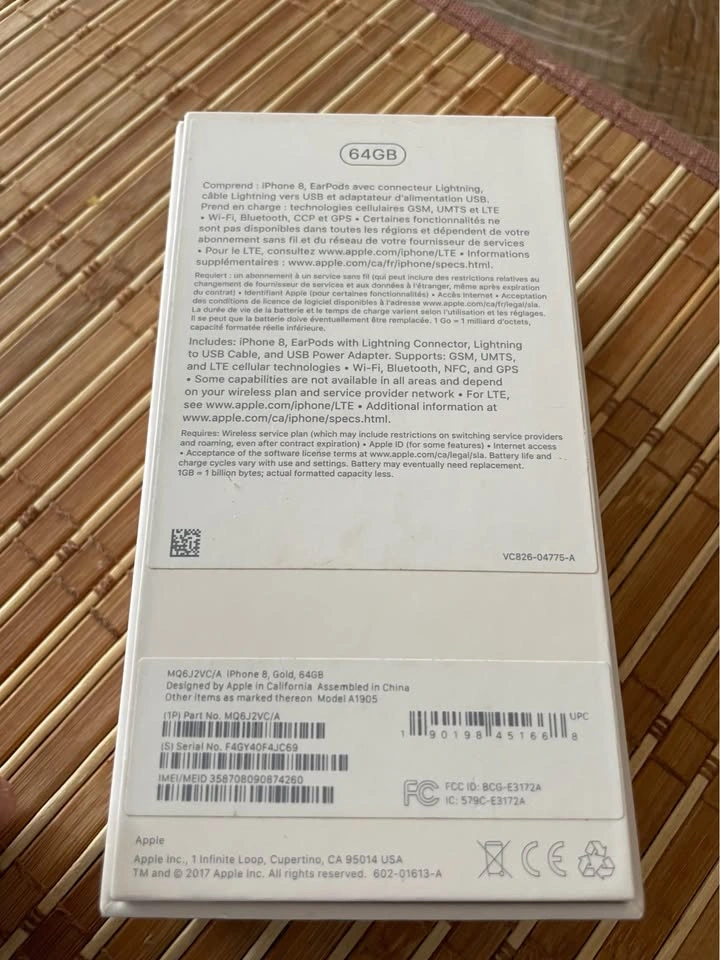Apple iPhone 8 64GB Box and Charger - photo 5