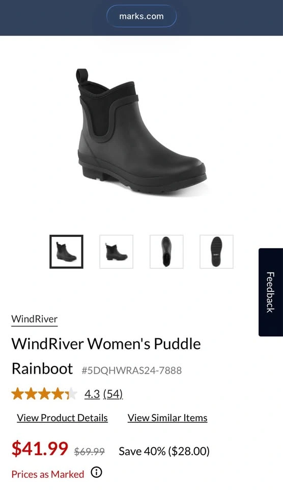 WindRiver Women's Puddle Rainboot (Size 7) - photo 5