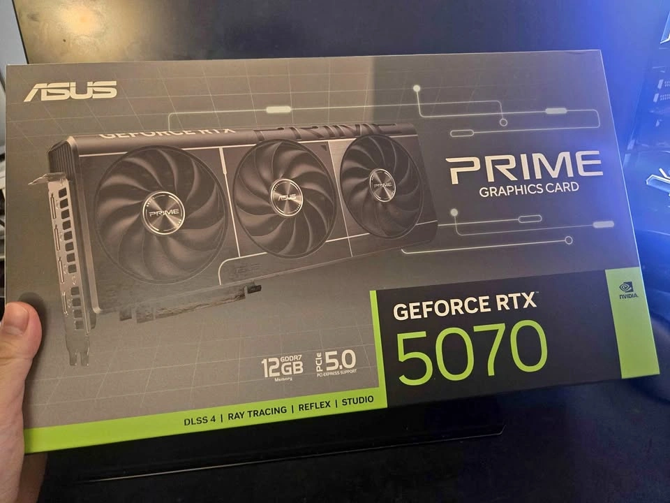 Brand New Sealed 5070 Prime 12G (Custom PC Build Only)