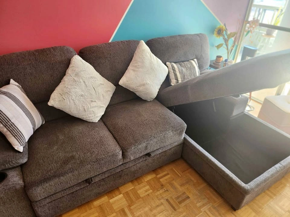 Shelton sectional sofabed from JYSK