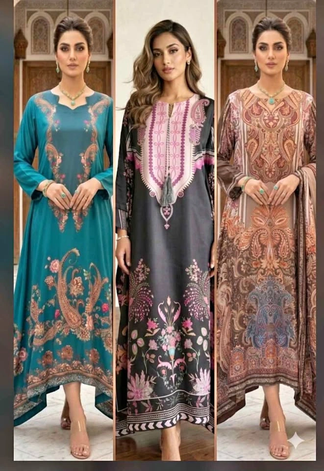 Beautiful silk kaftan