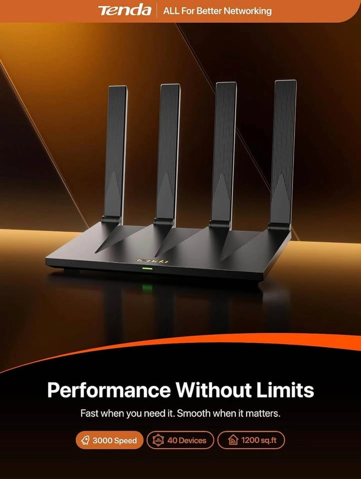 (New) AX3000 WiFi 6 Router - photo 3