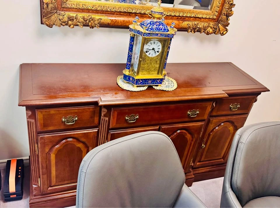 Elegant Wood Credenza/Sideboard – 59 x 32 in