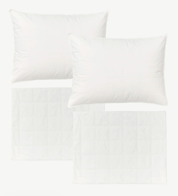 SmartSilk Silk-Lined Pillow Bundle (Queen, Set of 2)