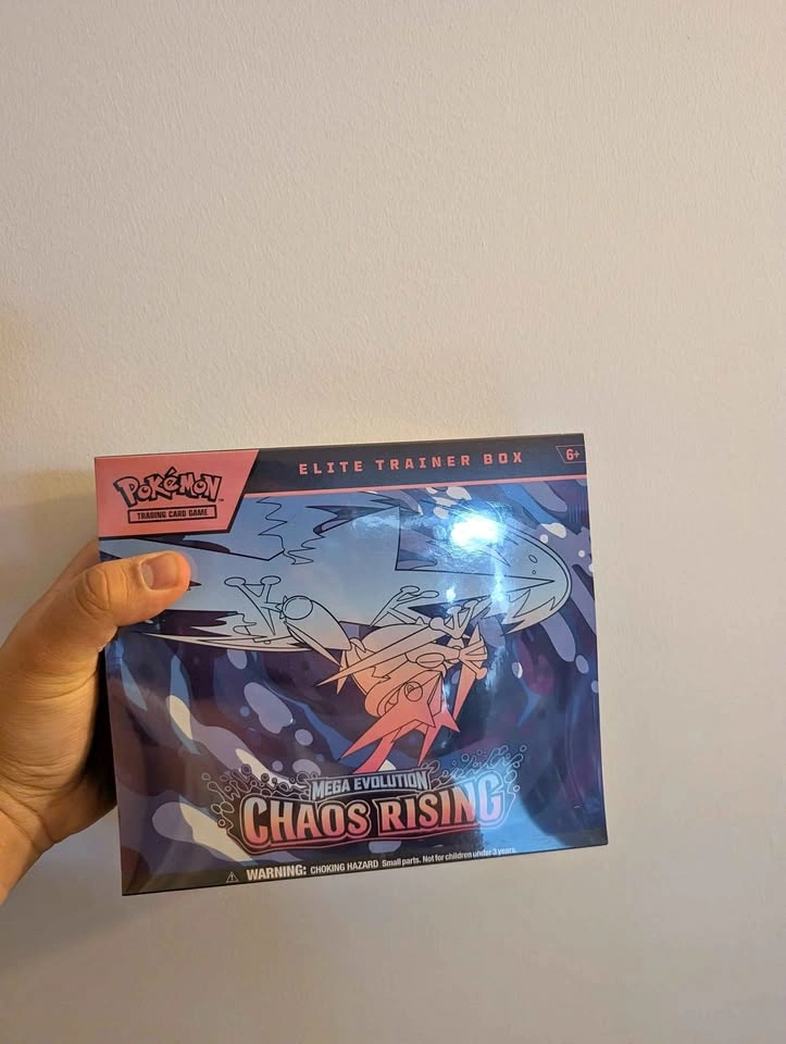 Pokemon TCG Mega Evolution Chaos Rising Elite Trainer Box