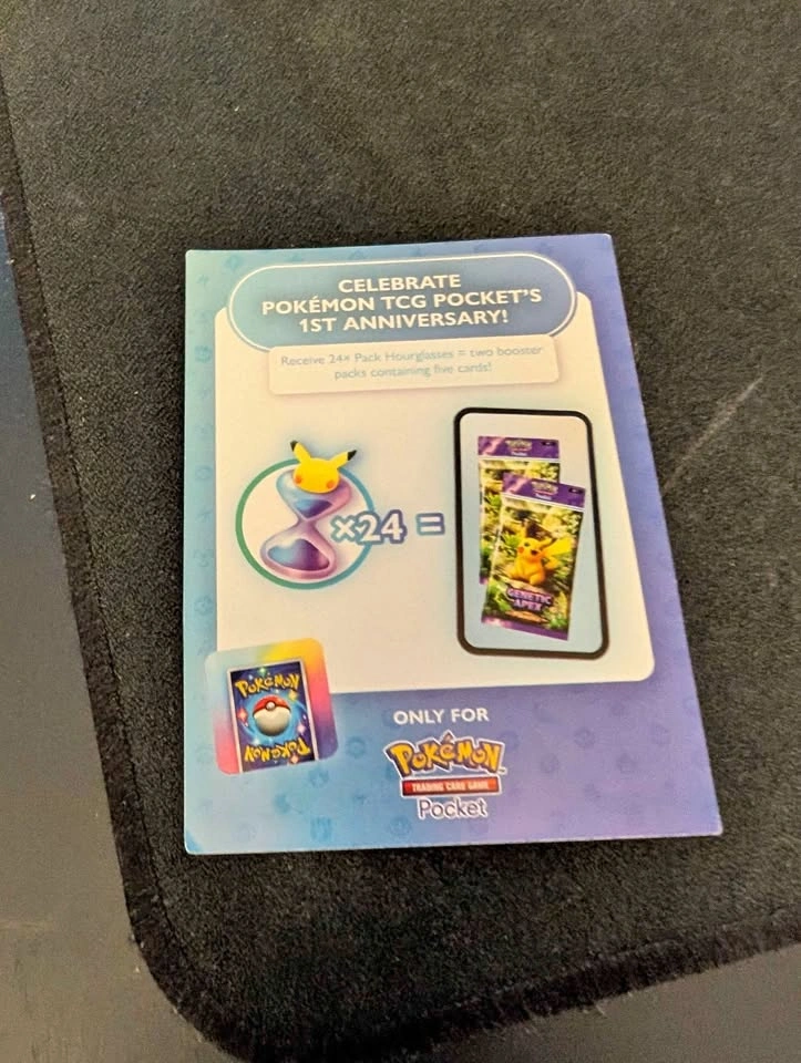 Pokemon TCG Pocket 1st Anniversary Code