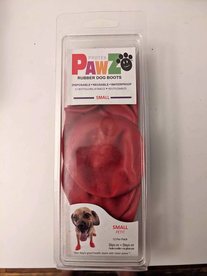 Free Rubber Dog Boots Size Small