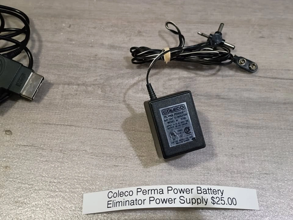 Vintage Video Game Power Adapters & Cables - Nintendo, Coleco - photo 3