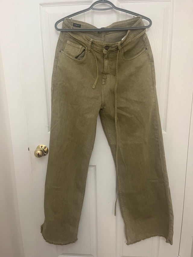 Denim Jean- Olive green