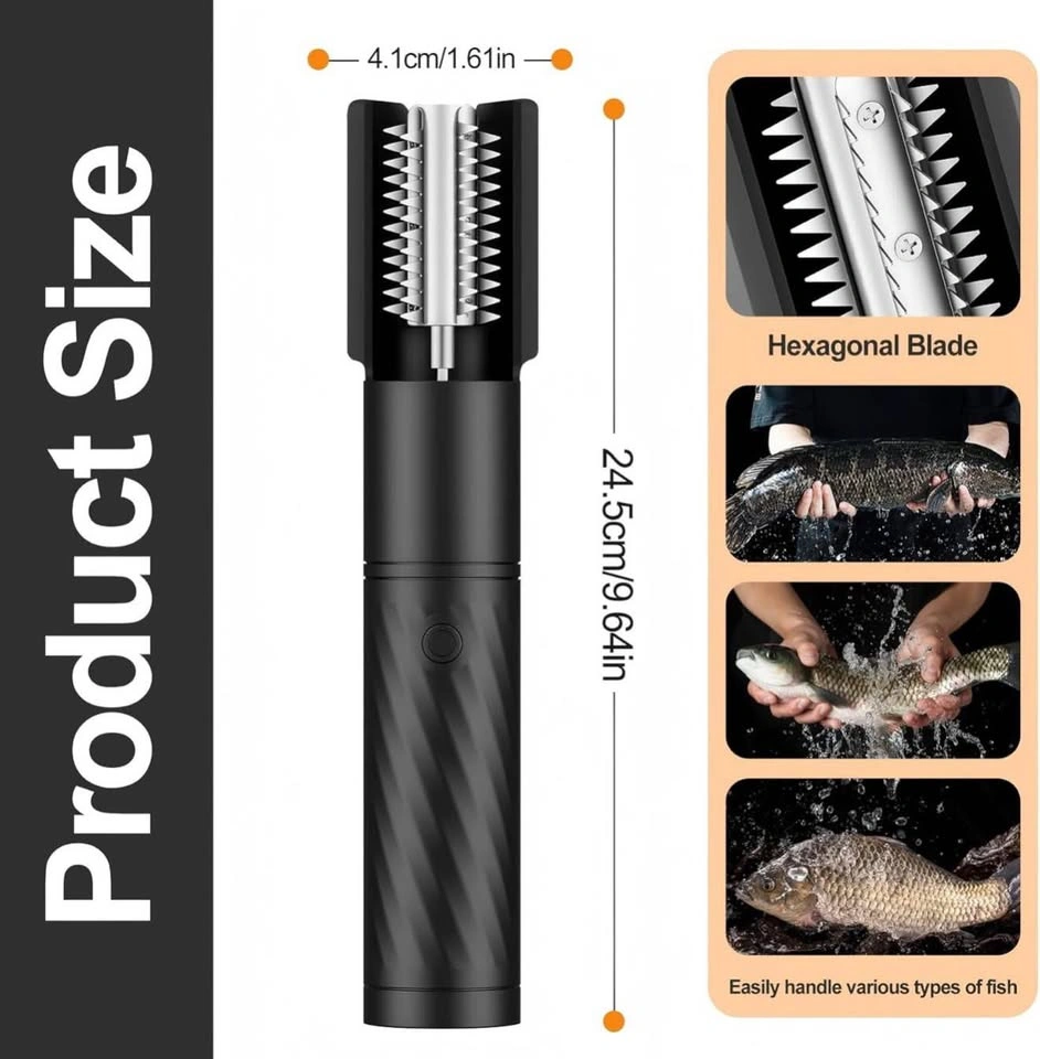 (New)Cordless Electric Fish Scaler - photo 2
