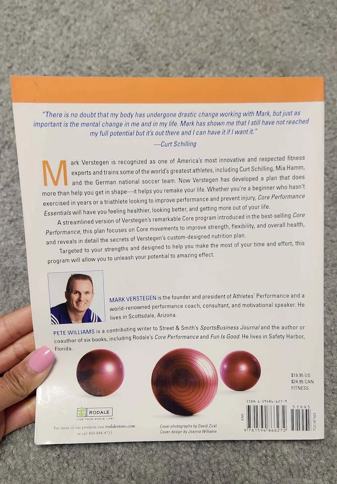 FREE! Core Performance Essentials book by Mark Verstegen and Pet - photo 2