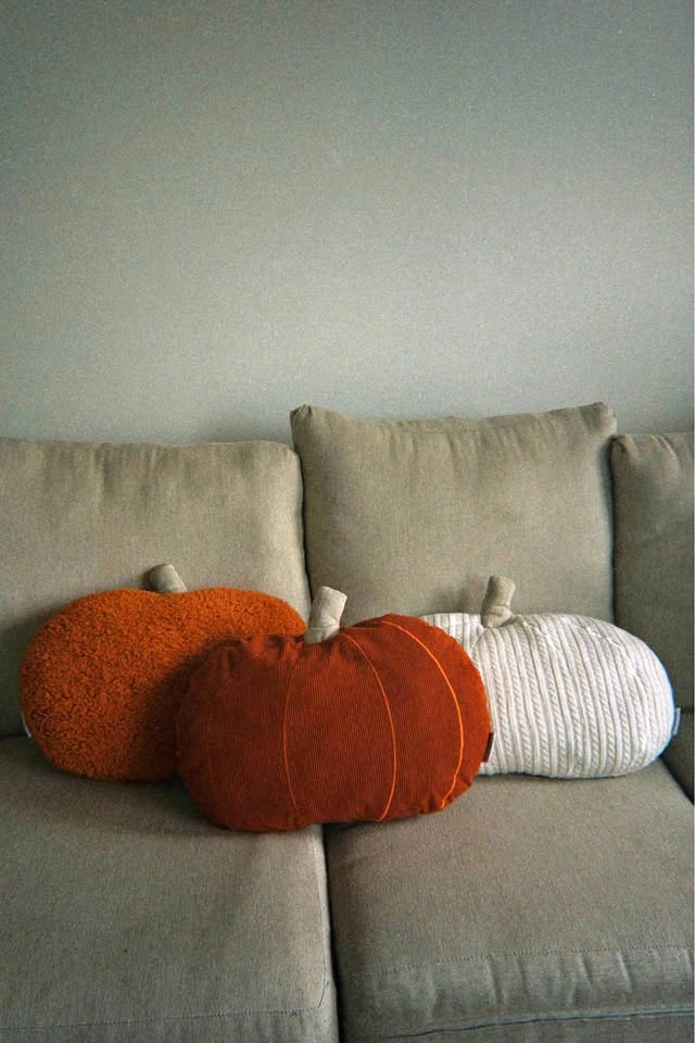 Pumpkin pillows