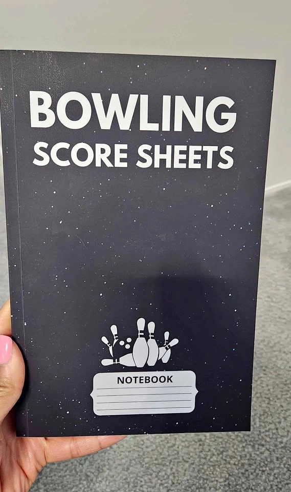 FREE! Bowling Score Sheets Notebook