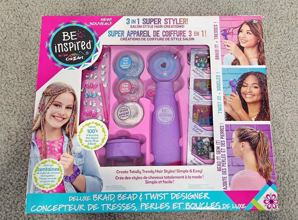 Cra-Z-Art Be Inspired 3 in 1 Super Styler Hair Kit