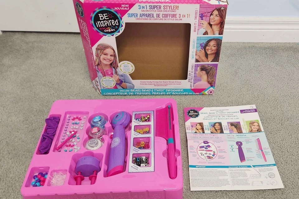 Cra-Z-Art Be Inspired 3 in 1 Super Styler Hair Kit - photo 2