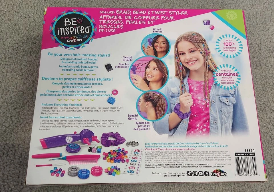 Cra-Z-Art Be Inspired 3 in 1 Super Styler Hair Kit - photo 4